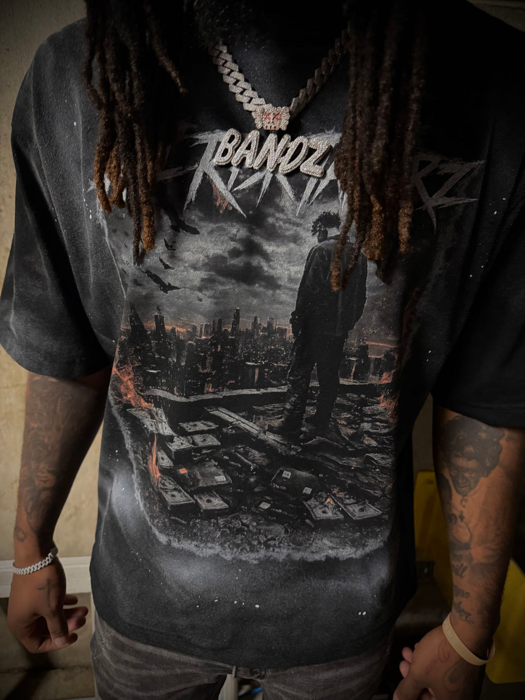 All Risk Takers Faded Shirt