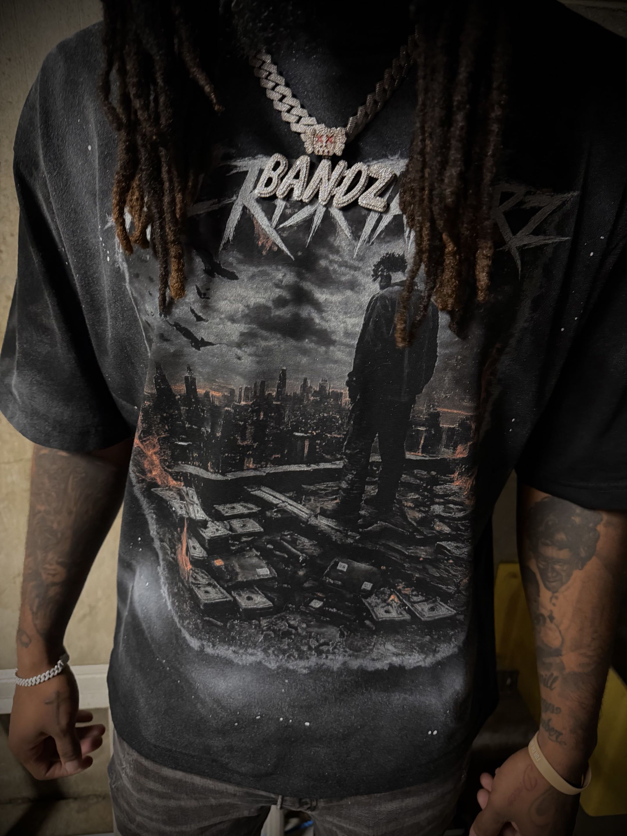 All Risk Takers Faded Shirt